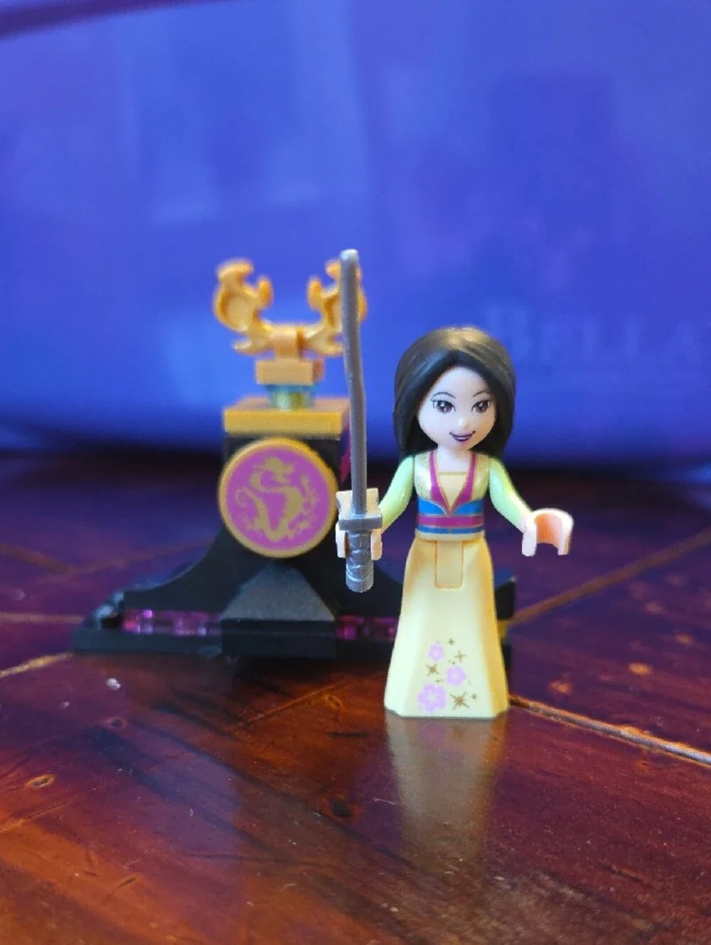 Lego Disney Mulan Minifigure And Training Set